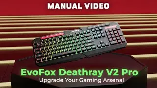 EvoFox Deathray V2 Pro Keyboard | Setup, Macro Keys, RGB Backlight & Troubleshooting Guide