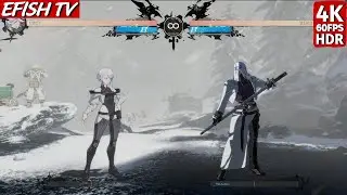 Lucy vs Venom (Hardest AI) - Guilty Gear Strive