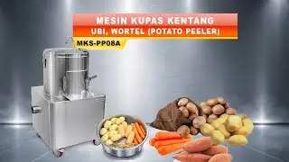 Masih Kupas Kentang Manual? Saatnya Upgrade ke Mesin Kupas Kentang Otomatis MKS-PP08A