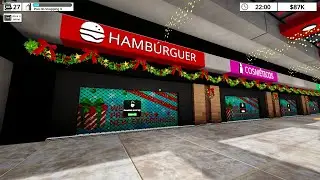 Second floor available for technology or cosmetics store. Mall Simulator: Manage shopping mall.
