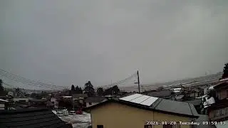 甑岳が見える山形県西村山郡河北町ライブカメラ Yamagata Nishimurayamagun Live camera.world.cam