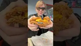 Ik probeer de gekste KFC burger ooit!
