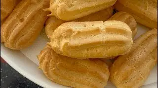 Пирожное Эклер .                                            ТЕСТО НА ЭКЛЕРЫ.