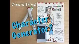 Drawing a Character Using a Character Generator