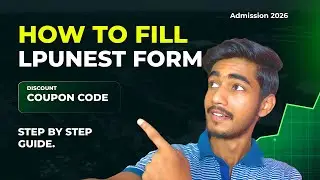 How to fill LPUNEST form 2026🔥| Lpunest Coupon Code