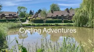 Cycling around Hampshire during lockdown, roads mostly deserted
