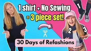 1 Shirt = 3 New Pieces! | Easy No Sew DIY Clothing Hacks