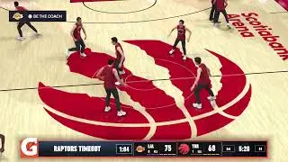 NBA 2k26 Season Mode Lakers @ Raptors