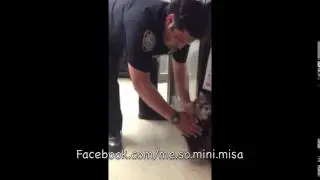 Police Frisks Yorkie Puppy Misa Minnie