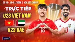 🔴TRỰC TIẾP U23 VIỆT NAM vs U23 UAE: HLV KIM SANG SIK TUNG ĐỘI HÌNH MẠNH NHẤT GIÀNH VÉ VÀO BÁN KẾT