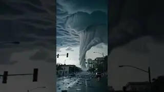 Vortex of Destruction: EF5 Tornado Devastates City Streets! #Tornado #Disaster #CrazyVideo #OMG
