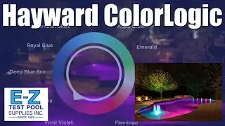 Hayward ColorLogic LED Swimming Pool Lighting Demo
