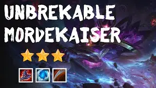 Unbreakable Mordekaiser | Six 3-Star Units | TFT | Teamfight Tactics | Patch 10.16