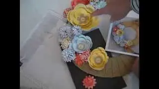 Burlap and Blooms Simply Created Wreath by Stampin' UP!