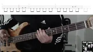 Good Times Roll by The Cars - Bass Cover with Tabs Play-Along