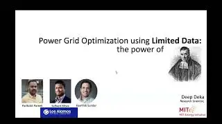 Deepjyoti Deka: Fast Data-Driven Optimization and Risk Estimation Using Limited Data in Power Grids