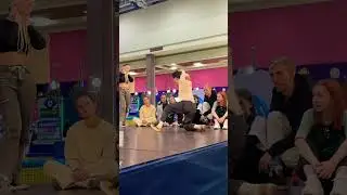 Electro dance freestyle (dance battle)