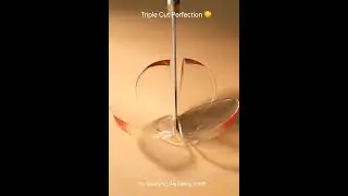 &ldquo;You&rsquo;ve NEVER Seen a Cut This Perfect 🍑✨ | Glass Peach ASMR Slice&rdquo;