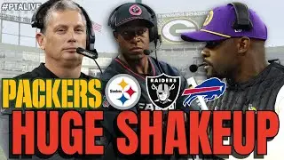 🚨 NFL COACHING CHAOS! Will The Steelers & Raiders Coaching Hires Affect The Packers?