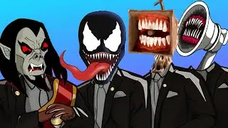 Mobius & Venom & Megahorn & Great Mother Megaphone - Coffin Dance Meme Cover