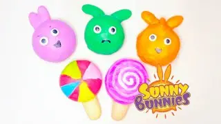 Sunny Bunnies | Candy 🍭 | plaster Clay Cracking #127 