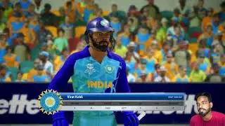 India vs Australia 5 overs Intense Match 🔥 - Cricket 17 Game-play