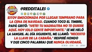 Mi papá me echó de la Navidad por mi madrastra, y lo que dije a continuación lo cambió todo...