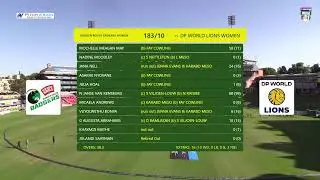 Hollywoodbets Pro50 | DP World Lions Women vs SGG Garden Route Badgers Women