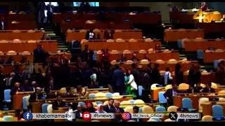 UN delegates walk out of Benjamin Netanyahu's United Nations general assembly speech | 4tv News