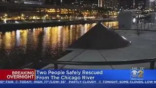2 People Rescued From The Chicago River