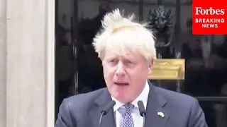 Music Blasted As UK PM Boris Johnson Resigns