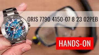 HANDS-ON: Oris Aquis Date Upcycle Automatic 01 400 7790 4150-07 8 23 02PEB