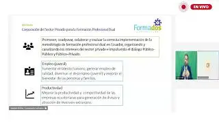 Webinar Formaci&oacute;n Dual en el Bachillerato T&eacute;cnico.