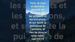 Luc 10:19 #motivation #citation #bible