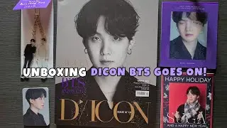 Dicon Vol.10 BTS goes on! Unboxing | BTS 방탄소년단 SUGA (ENG VER.)