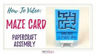 Create an Interactive Maze Card with Silhouette