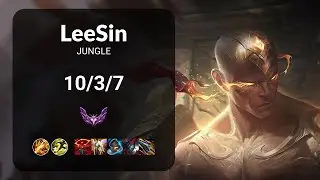 Lee Sin vs Xin Zhao JUNGLE - KR MASTER Patch 15.1