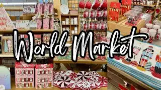 WORLD MARKET SHOP WITH ME  &bull; Christmas Wine & Christmas Dinnerware
