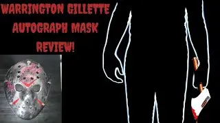 Warrington Gillette Autograph Mask Review!