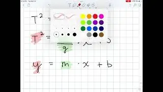 Linearizing a Square Root Function (w/Pendulum Data)