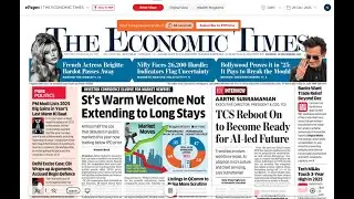29 December 2025 | The Economic Times Newspaper | Daily Finance & Business News Analysis