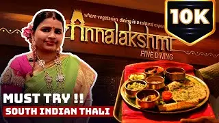 Best South Indian Thali in Chennai -Annalakshmi Restaurant | Temple themed Pure Veg  Chandini Khanna