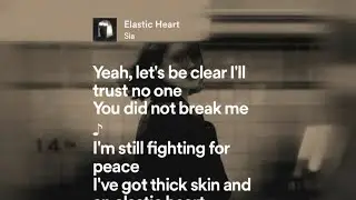 Elastic Heart Acoustic _by Sia