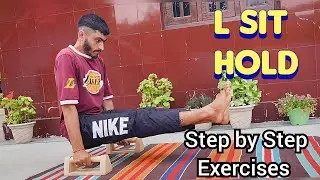 How to do L sit hold each exercise required || Step by Step home workout || #caliak