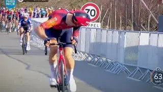 INEOS Late Attack during Extremely Technical Finale | Paris Nice 2023 Stage 5