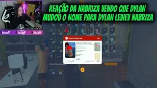 REA&Ccedil;&Atilde;O DA NABRIZA VENDO QUE DYLAN  MUDOU O NOME PARA DYLAN LEVIEV NABRIZA