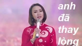 ANH ĐÃ THAY LÒNG CA SĨ PHƯƠNG MY THẢO  giọng ca ngọt ngào mê ly đi vào lòng người cực hay