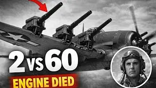 2 Pilots vs 60 Japanese Fighters &mdash; His Engine Died When He Landed