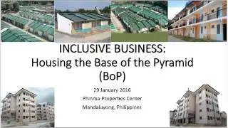 Webinar: What Does it Take to Scale Inclusive Business Models in the Philippines?