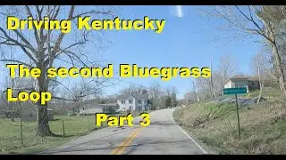 Driving Kentucky - A second Bluegrass Loop, Part 3 (ASMR)